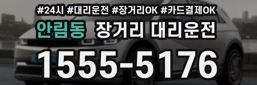 안림동 장거리 대리운전