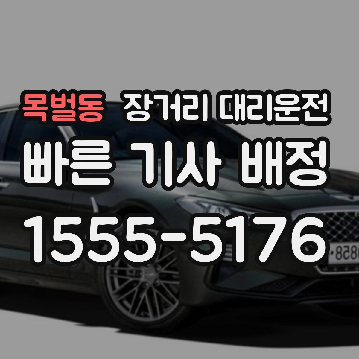 목벌동 장거리 대리운전