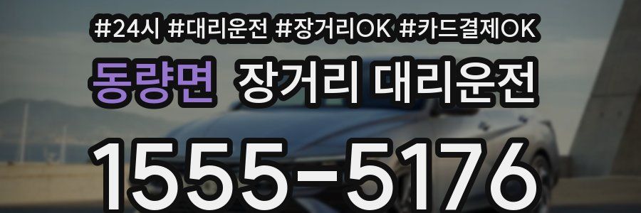 동량면 장거리 대리운전