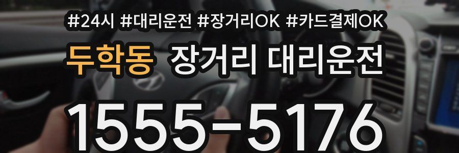 두학동 장거리 대리운전