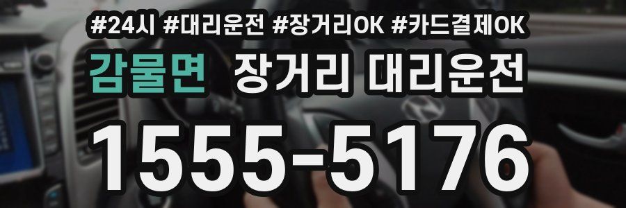 감물면 장거리 대리운전