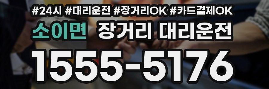 소이면 장거리 대리운전
