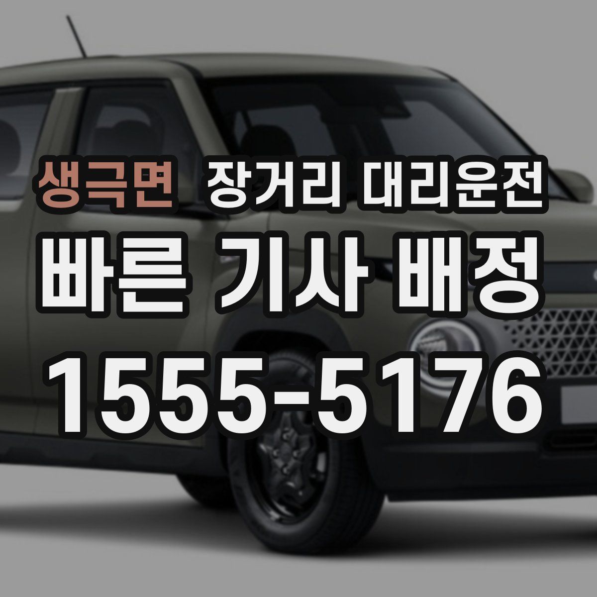 생극면 장거리 대리운전
