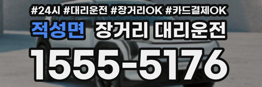 적성면 장거리 대리운전