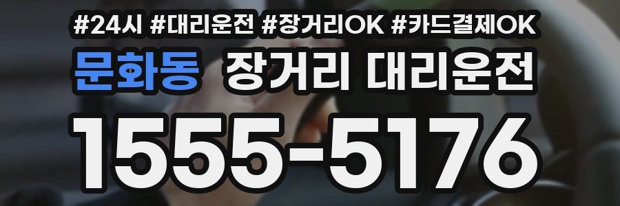 문화동 장거리 대리운전