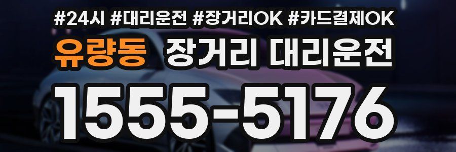 유량동 장거리 대리운전