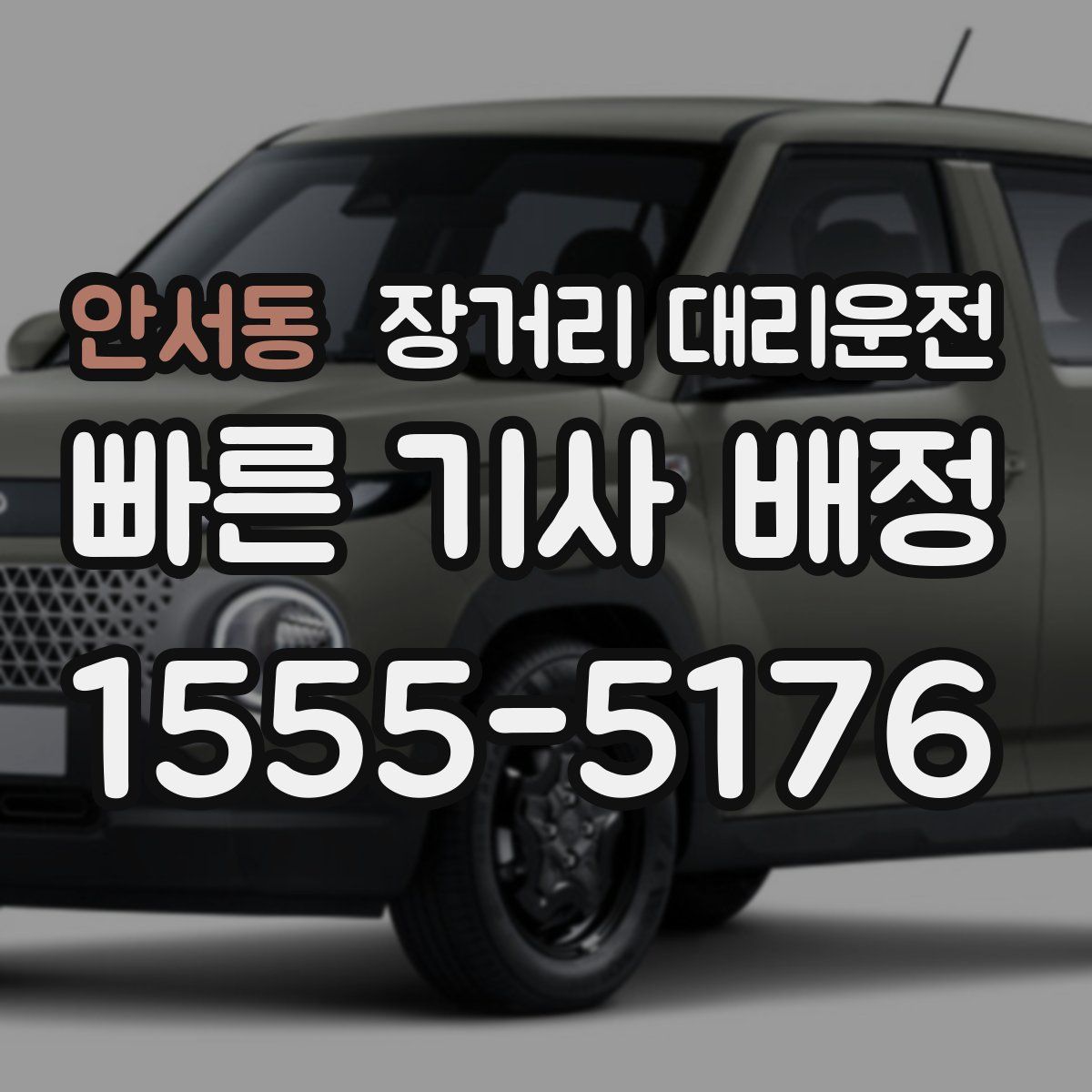 안서동 장거리 대리운전