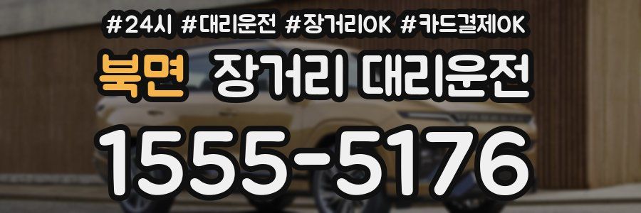 북면 장거리 대리운전
