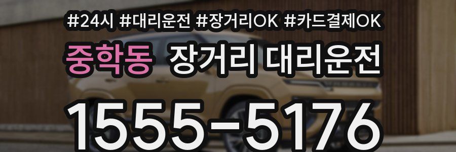 중학동 장거리 대리운전