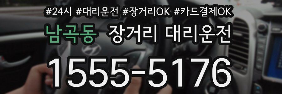남곡동 장거리 대리운전