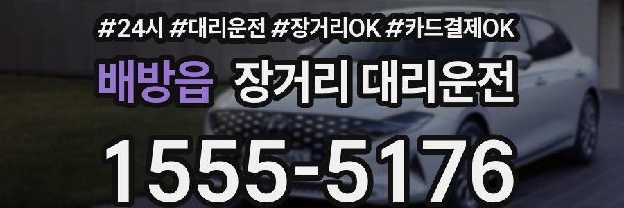 배방읍 장거리 대리운전