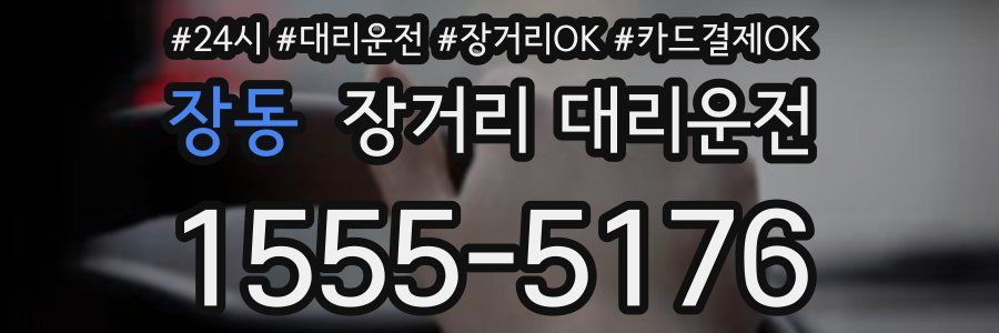 장동 장거리 대리운전