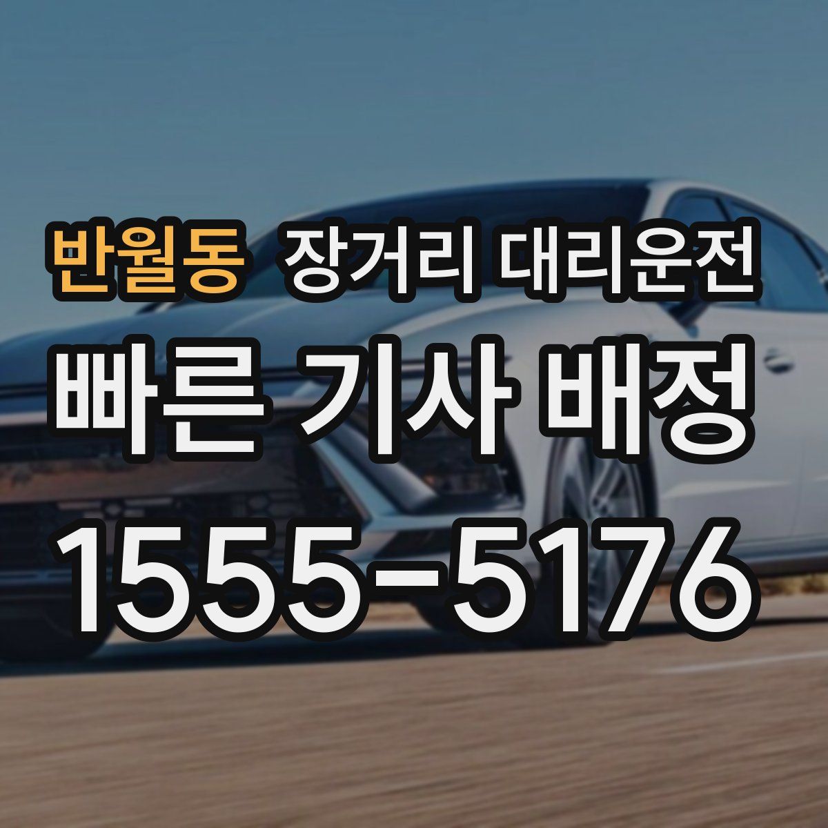 반월동 장거리 대리운전