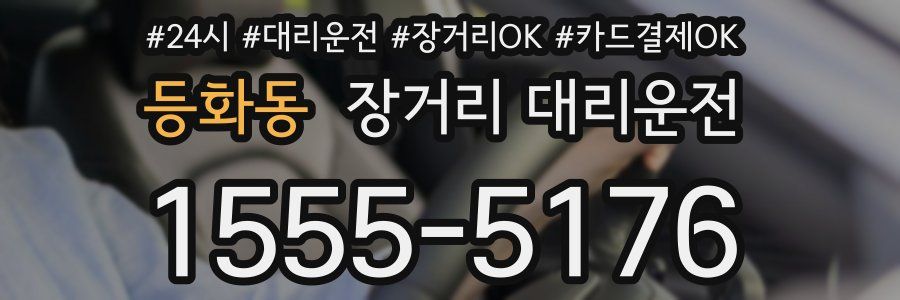 등화동 장거리 대리운전