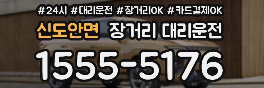 신도안면 장거리 대리운전