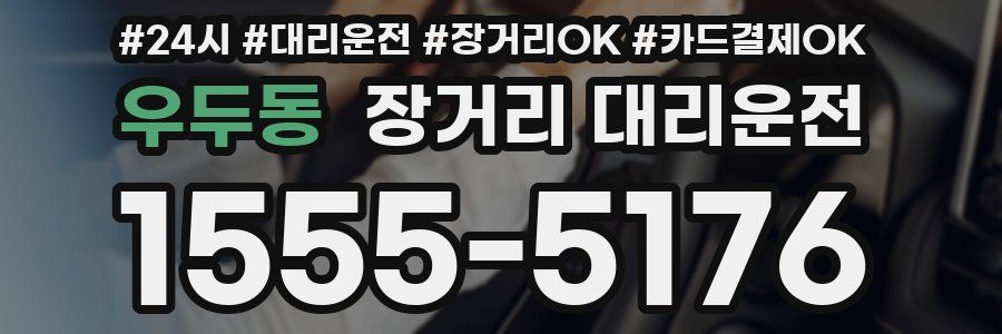 우두동 장거리 대리운전