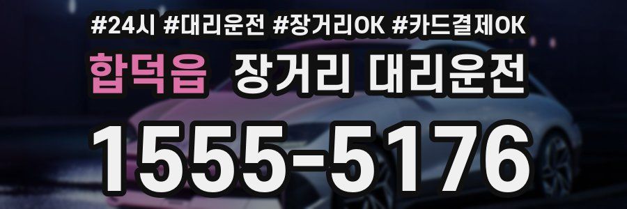 합덕읍 장거리 대리운전