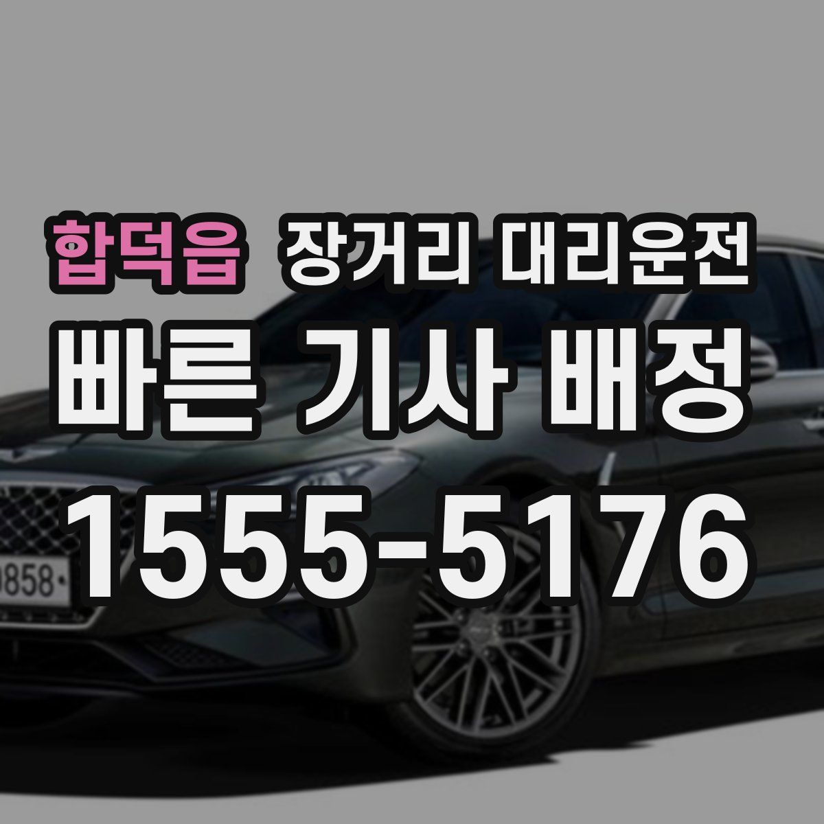 합덕읍 장거리 대리운전