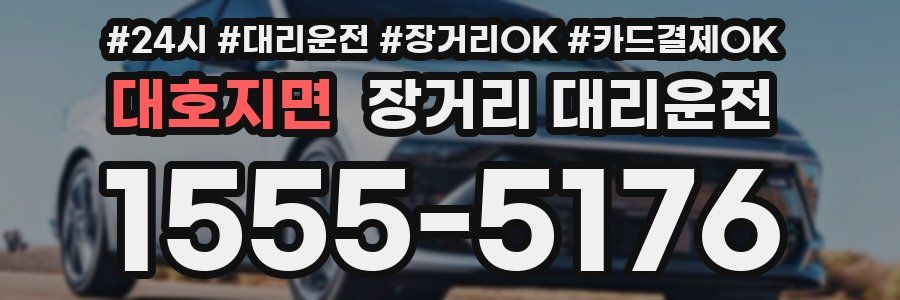 대호지면 장거리 대리운전