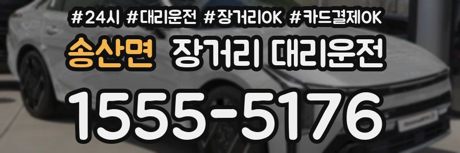 송산면 장거리 대리운전