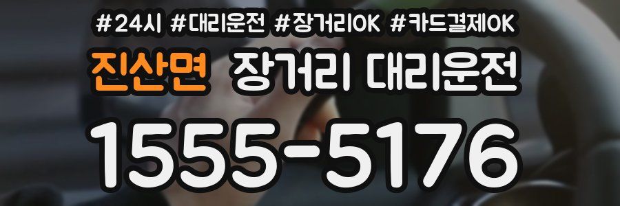 진산면 장거리 대리운전