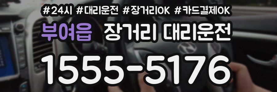 부여읍 장거리 대리운전