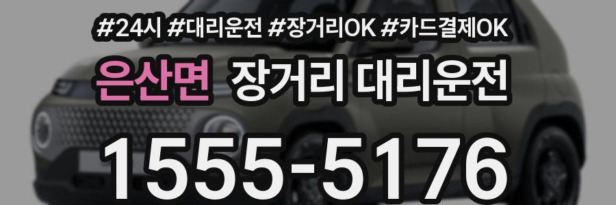 은산면 장거리 대리운전