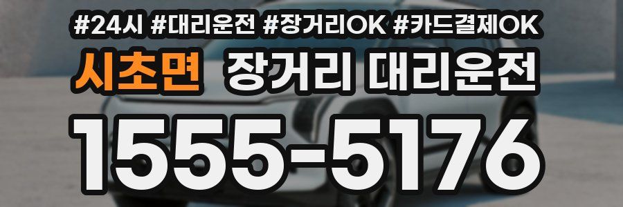 시초면 장거리 대리운전