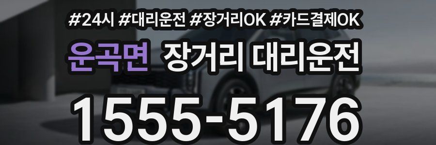 운곡면 장거리 대리운전