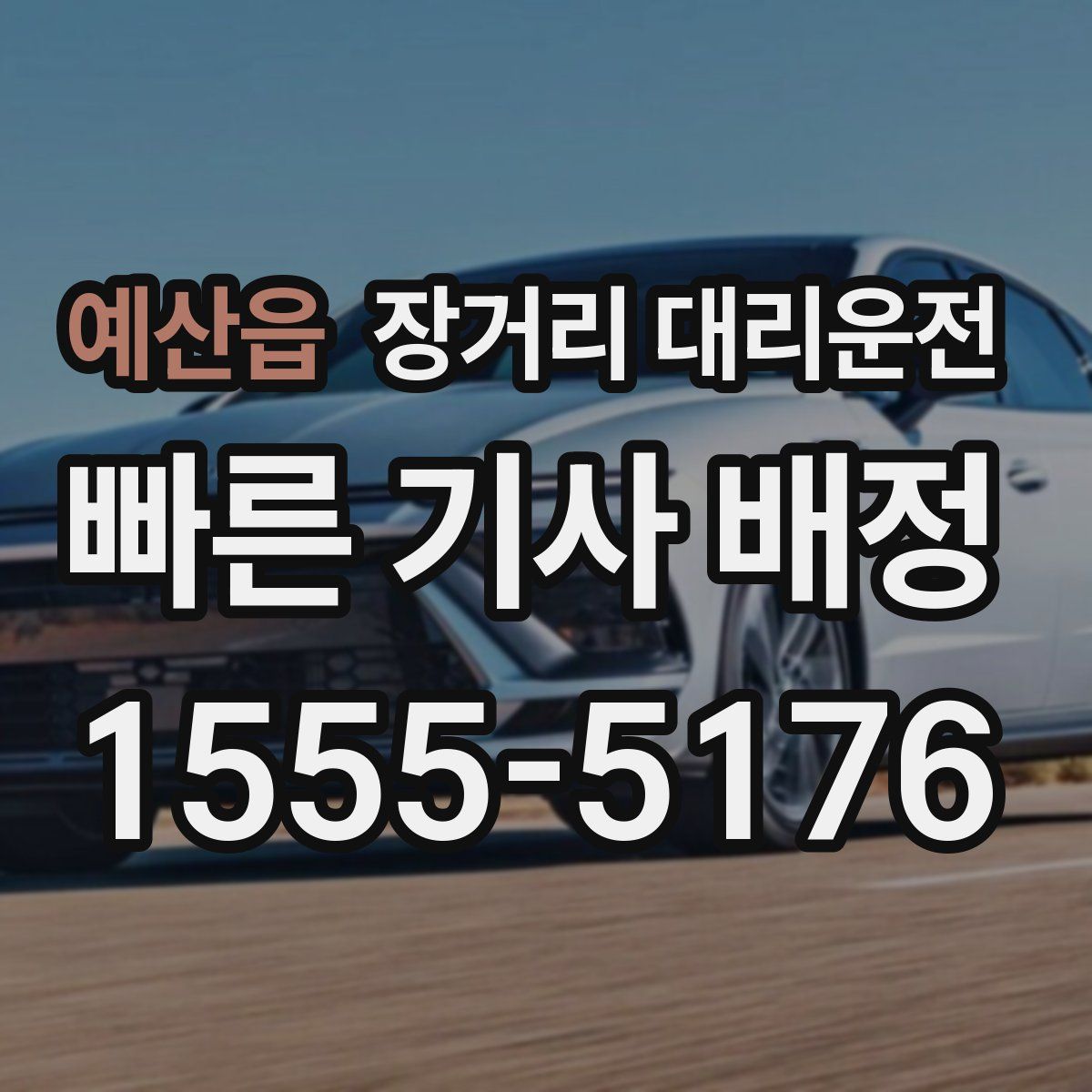 예산읍 장거리 대리운전