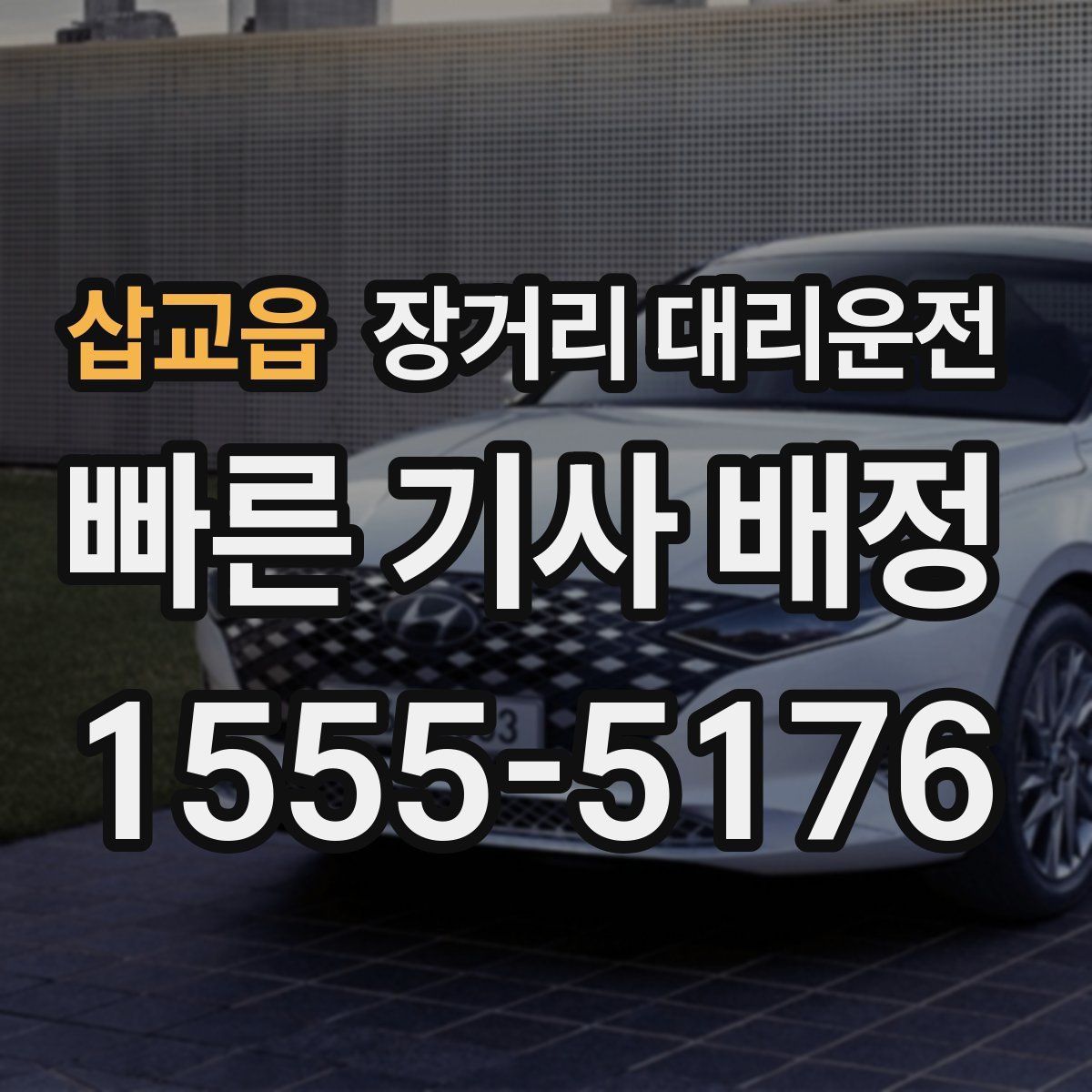 삽교읍 장거리 대리운전
