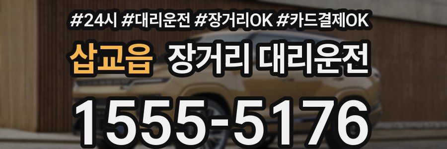삽교읍 장거리 대리운전