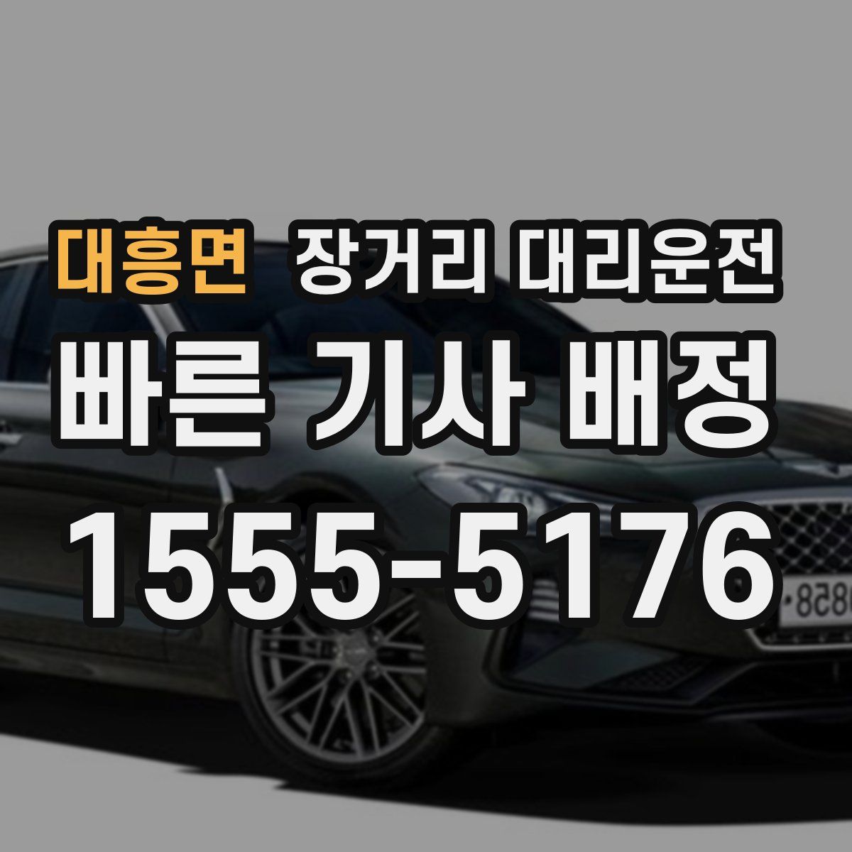 대흥면 장거리 대리운전