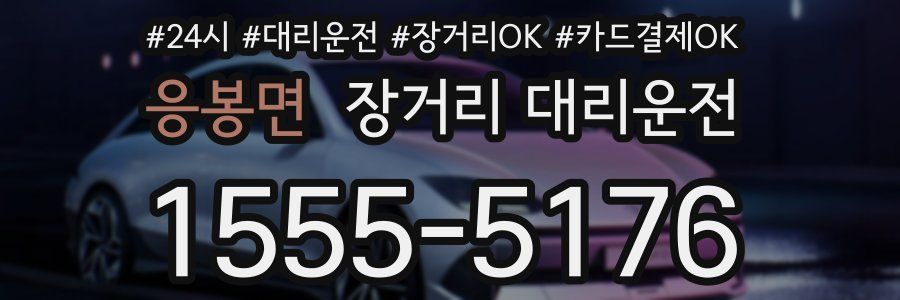 응봉면 장거리 대리운전