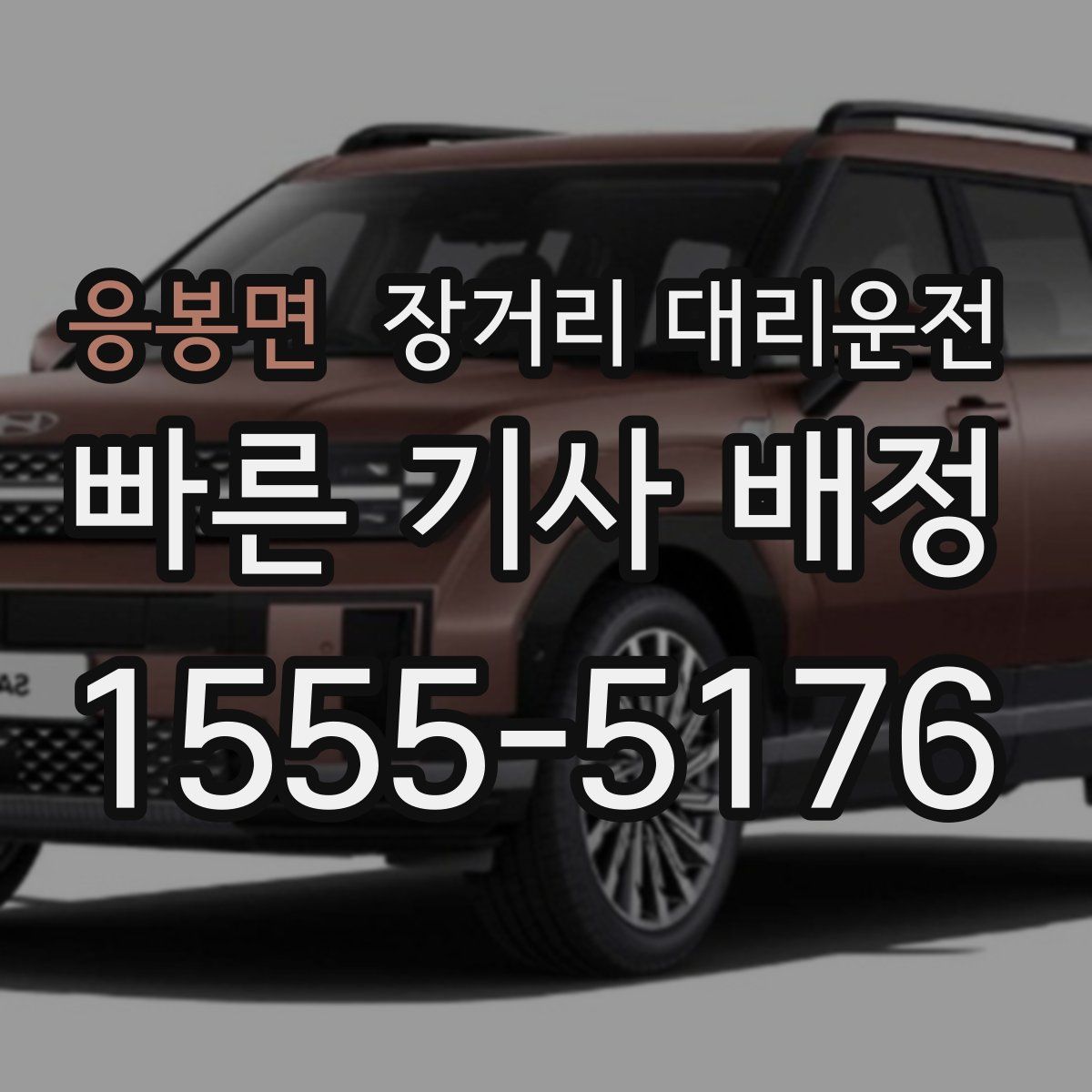 응봉면 장거리 대리운전