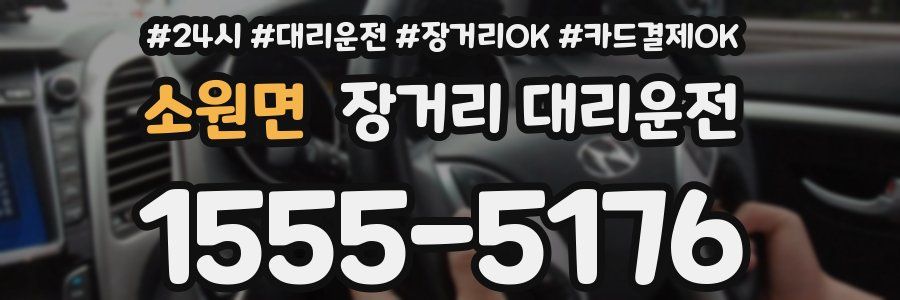 소원면 장거리 대리운전