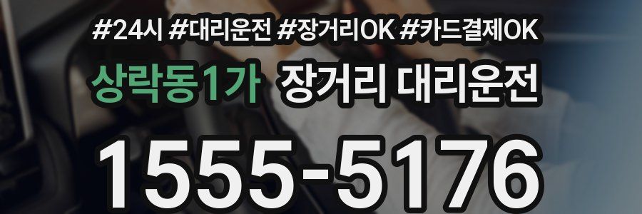 상락동1가 장거리 대리운전