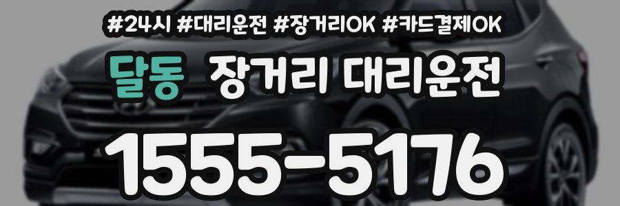 달동 장거리 대리운전