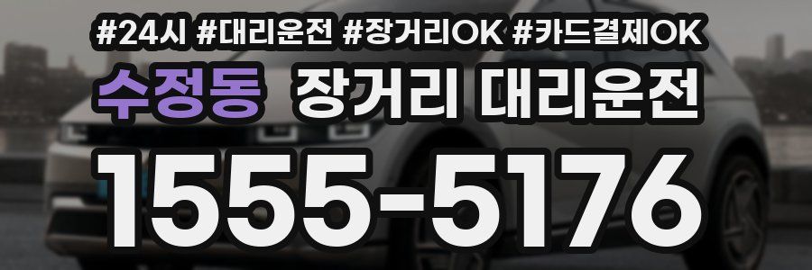 수정동 장거리 대리운전