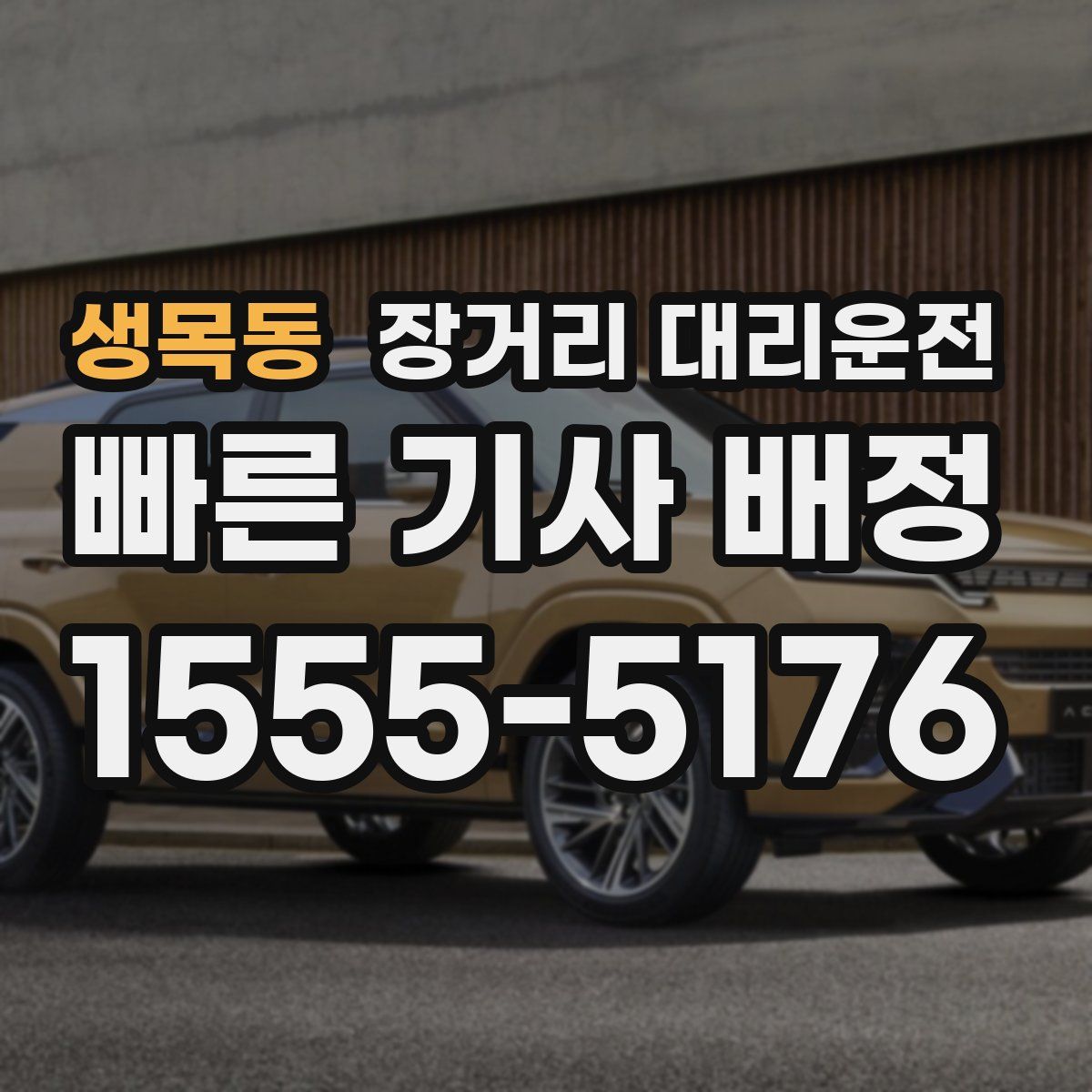 생목동 장거리 대리운전