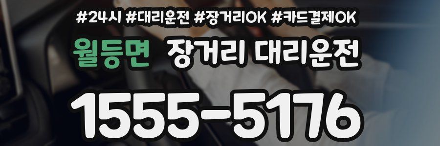 월등면 장거리 대리운전