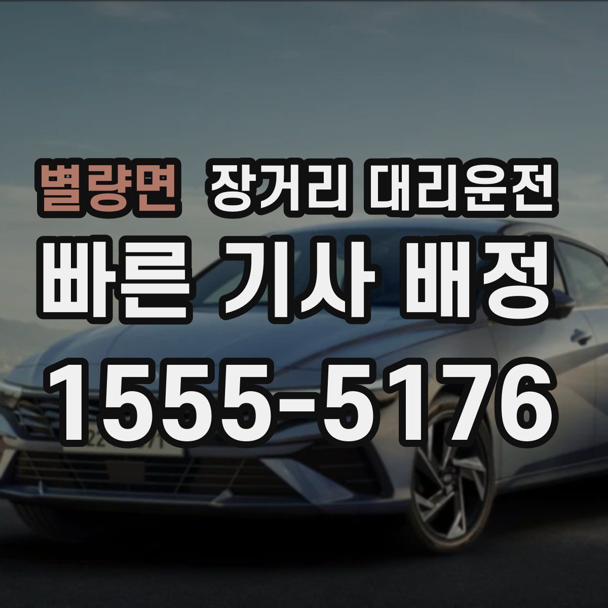 별량면 장거리 대리운전
