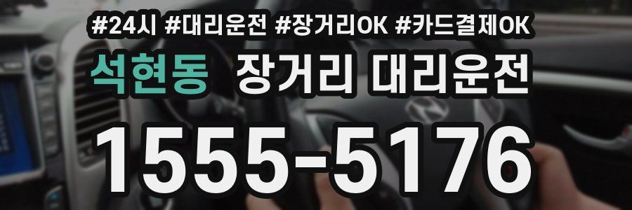 석현동 장거리 대리운전