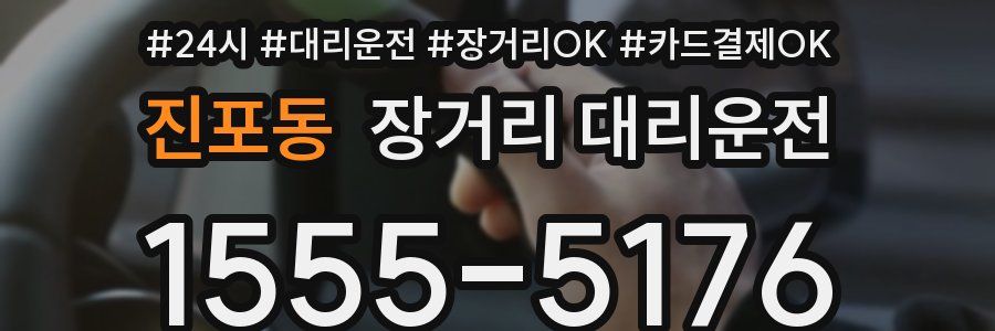 진포동 장거리 대리운전