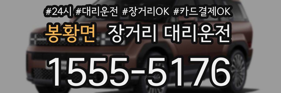 봉황면 장거리 대리운전