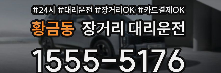 황금동 장거리 대리운전