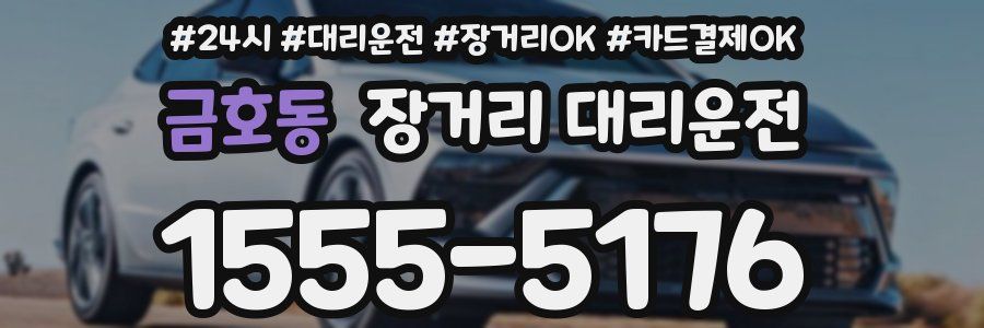 금호동 장거리 대리운전
