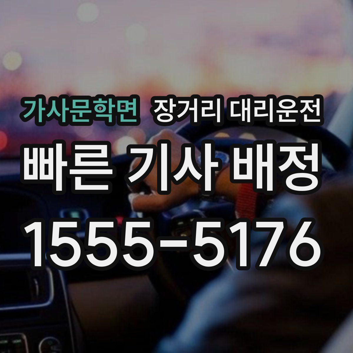 가사문학면 장거리 대리운전
