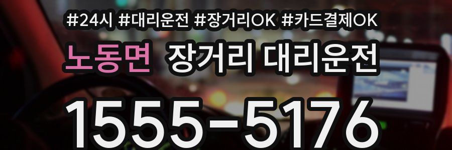 노동면 장거리 대리운전