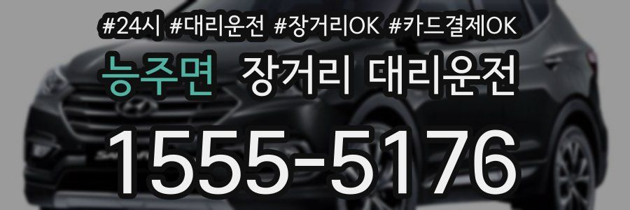 능주면 장거리 대리운전